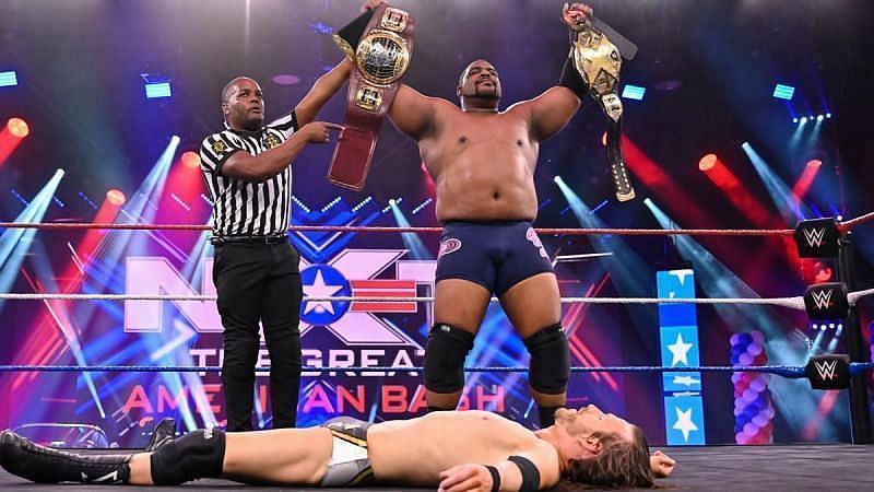 Keith Lee defeated Adam Cole in a Winner Take All Match the last time they met