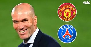 Zinedine Zidane rejects Manchester United as PSG look to appoint him at the end of the season - Reports