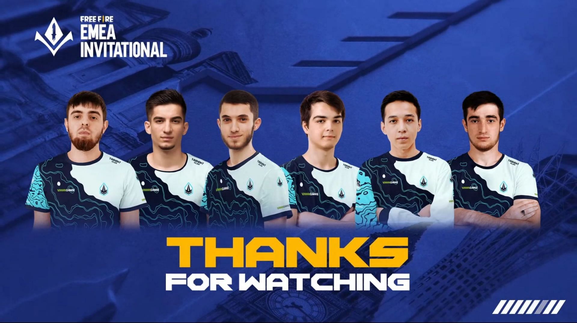 Trident Clan won Free Fire EMEA Invitational 2021 (Image via Garena)