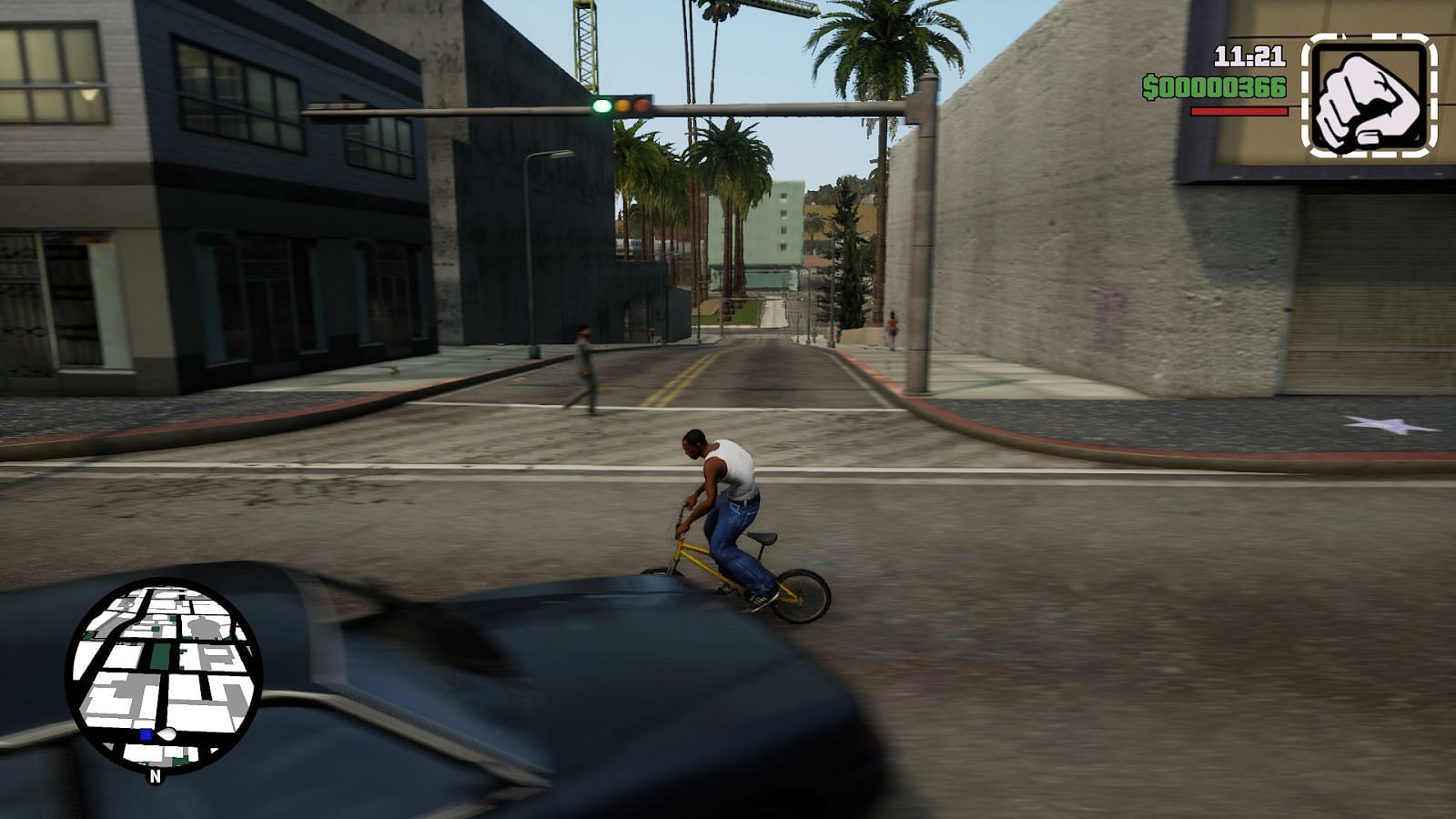 Grand Theft Auto: San Andreas The Definitive Edition certainly looked good in parts (Image by Rockstar)