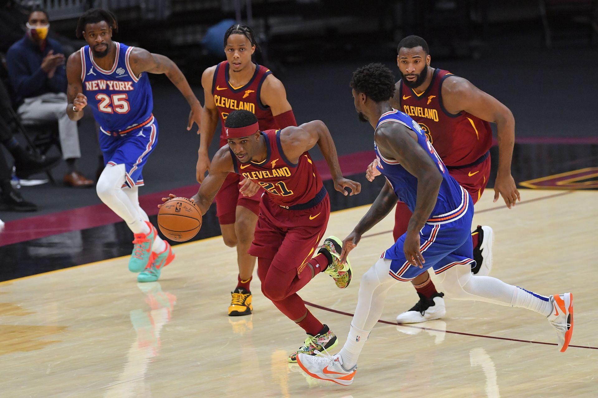 Eastern Conference sides Cleveland Cavaliers will face the New York Knicks