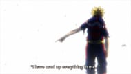 the Hide-out Raid arc of Season 3 marks the end of Toshinori's career as All Might (Image Credit: Studio Bones)