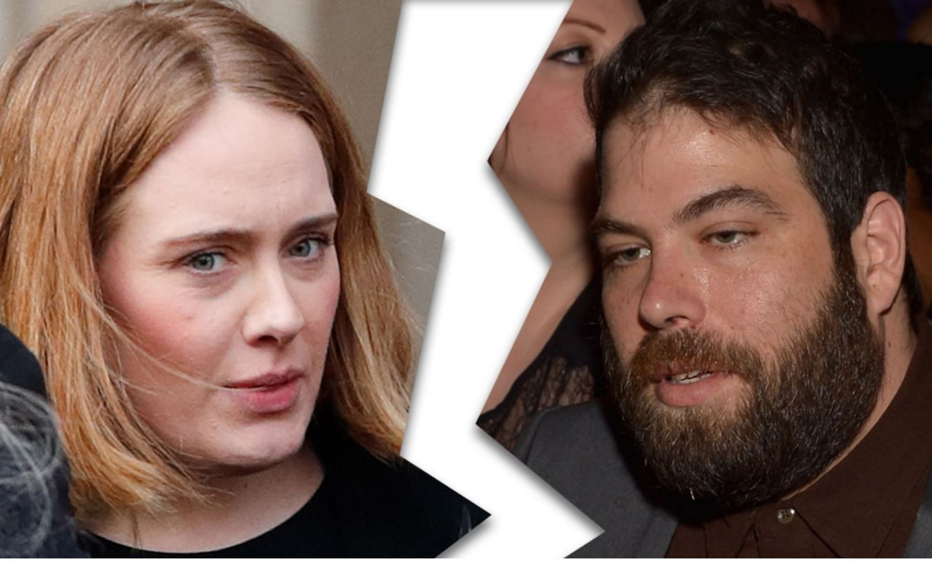 Adele and her ex-husband Simon Kinocki (Image via tmz.com)
