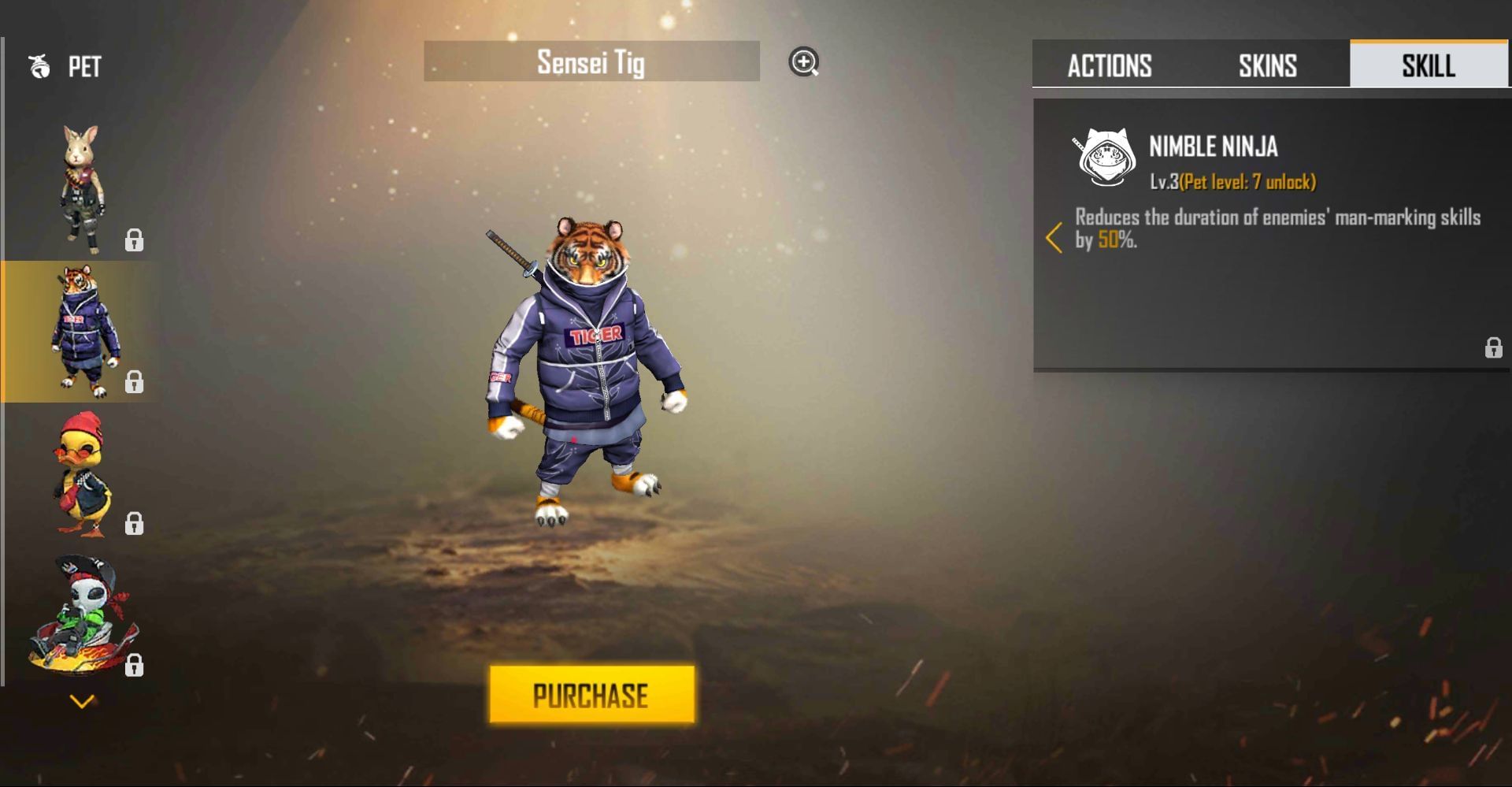 Sensei Tig (Image via Free Fire)