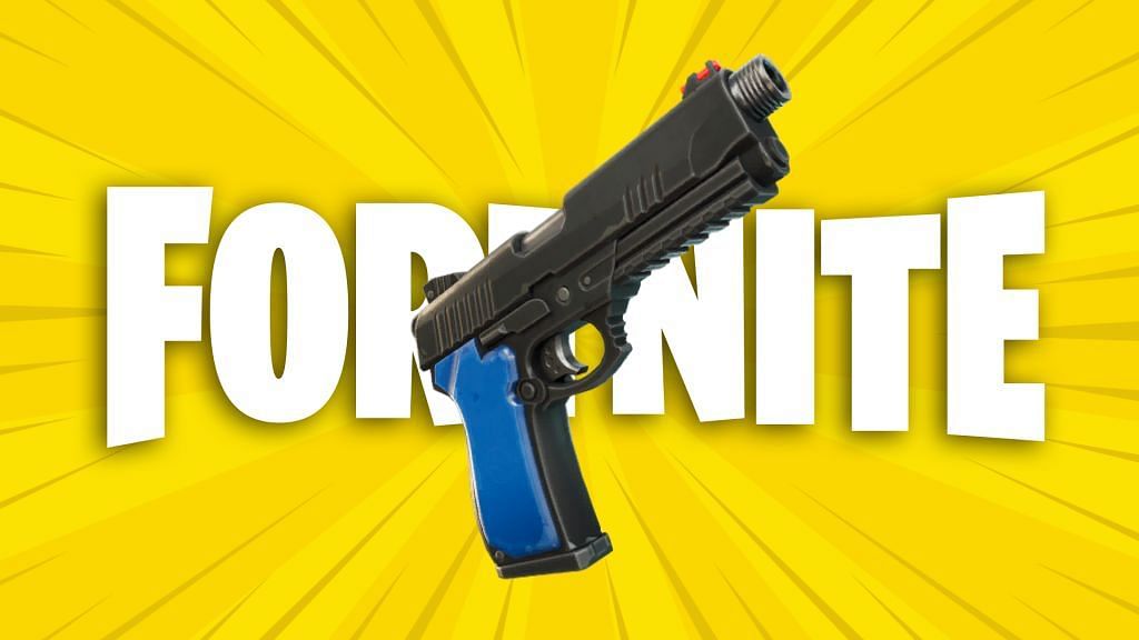 The new Combat Pistol can be used for one of Shadow Ops&#039; challenges (Image via Epic Games)