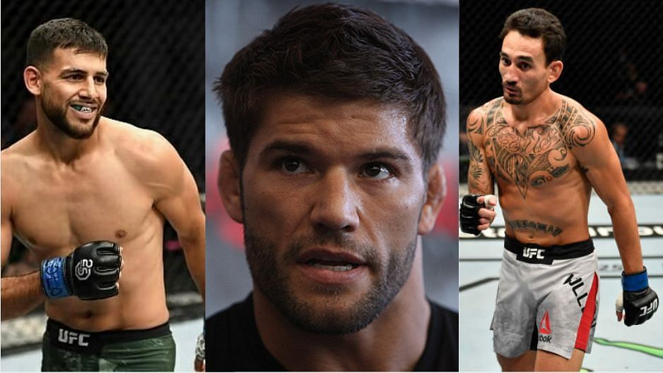 Josh Thomson (middle) has given his take on Yair Rodriguez vs. Max Holloway