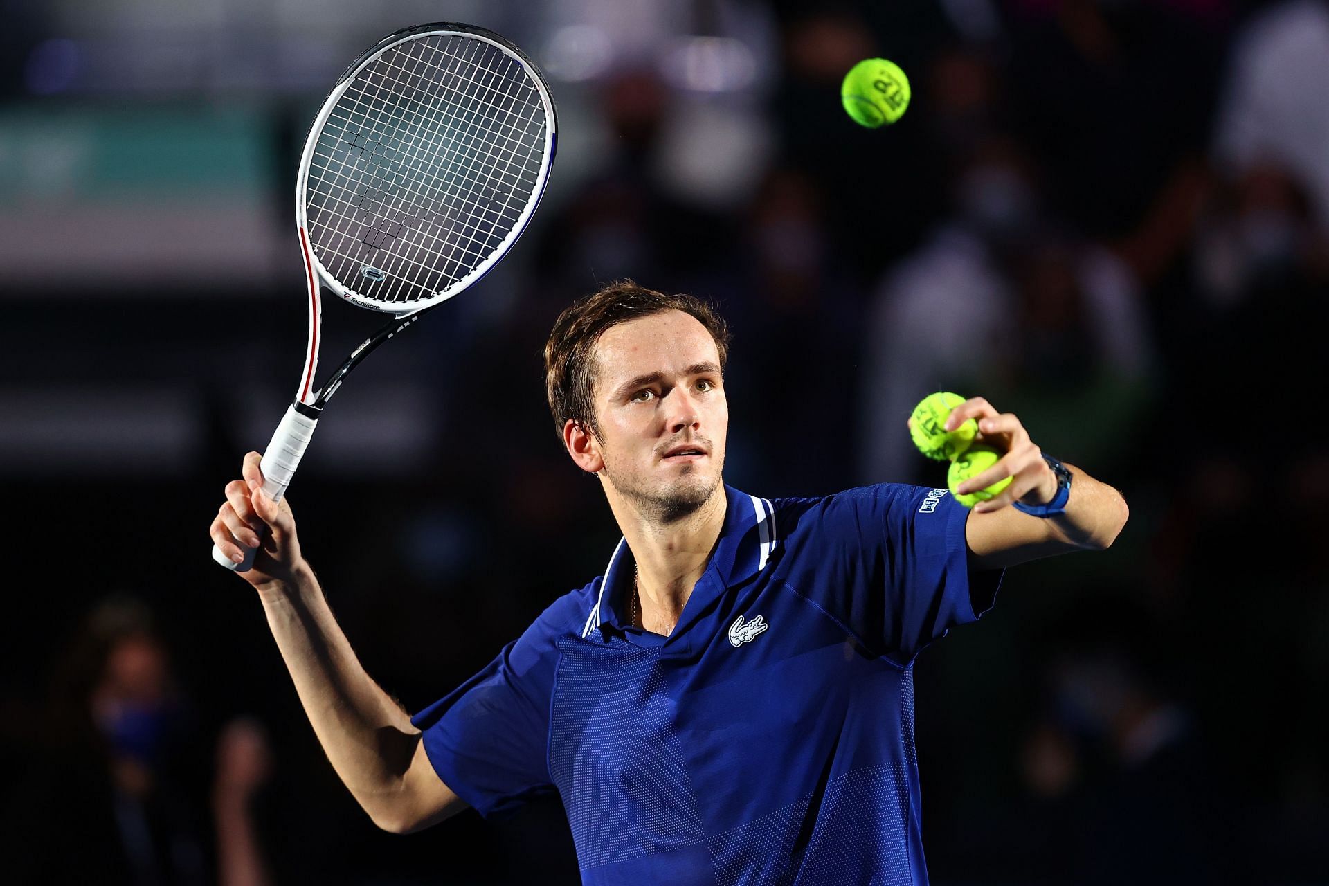 Daniil Medvedev at the 2021 ATP Finals