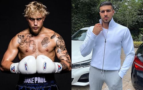 Jake Paul (left) Tommy Fury (right) [Images Courtesy: @jakepaul @tommyfury on Instagram]