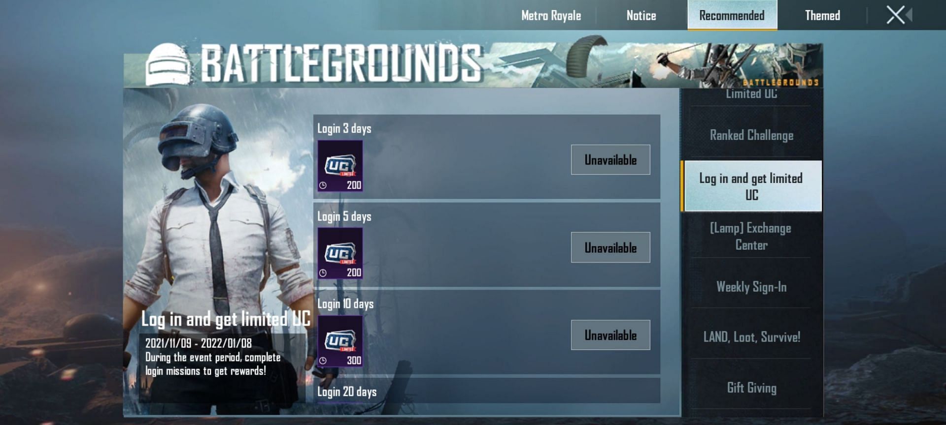 BGMI and PUBG Mobile Program to Receive Limited UC (Image via Crafton)