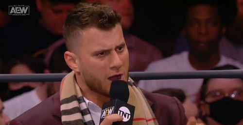 MJF was called out by Mick Foley