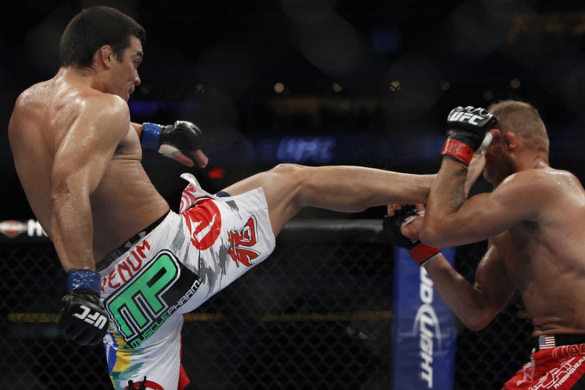 Lyoto Machida unleashed his inner karate kid to take out Randy Couture at UFC 129