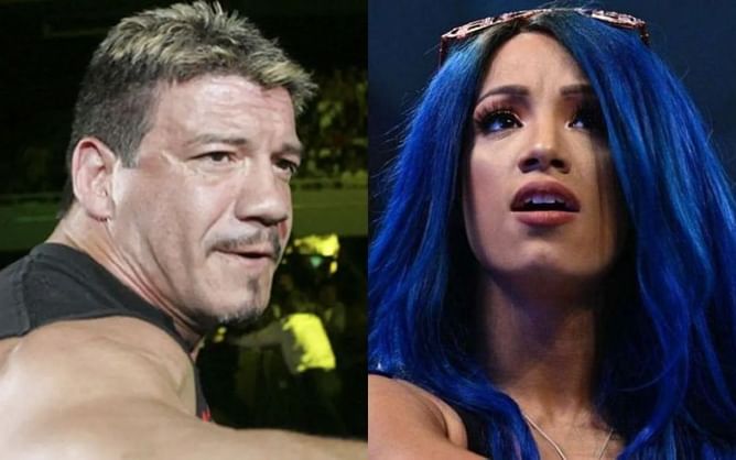 "I was in my mom’s arms just bawling," WWE Superstar Sasha Banks revealed how she learned about Eddie Guerrero's passing
