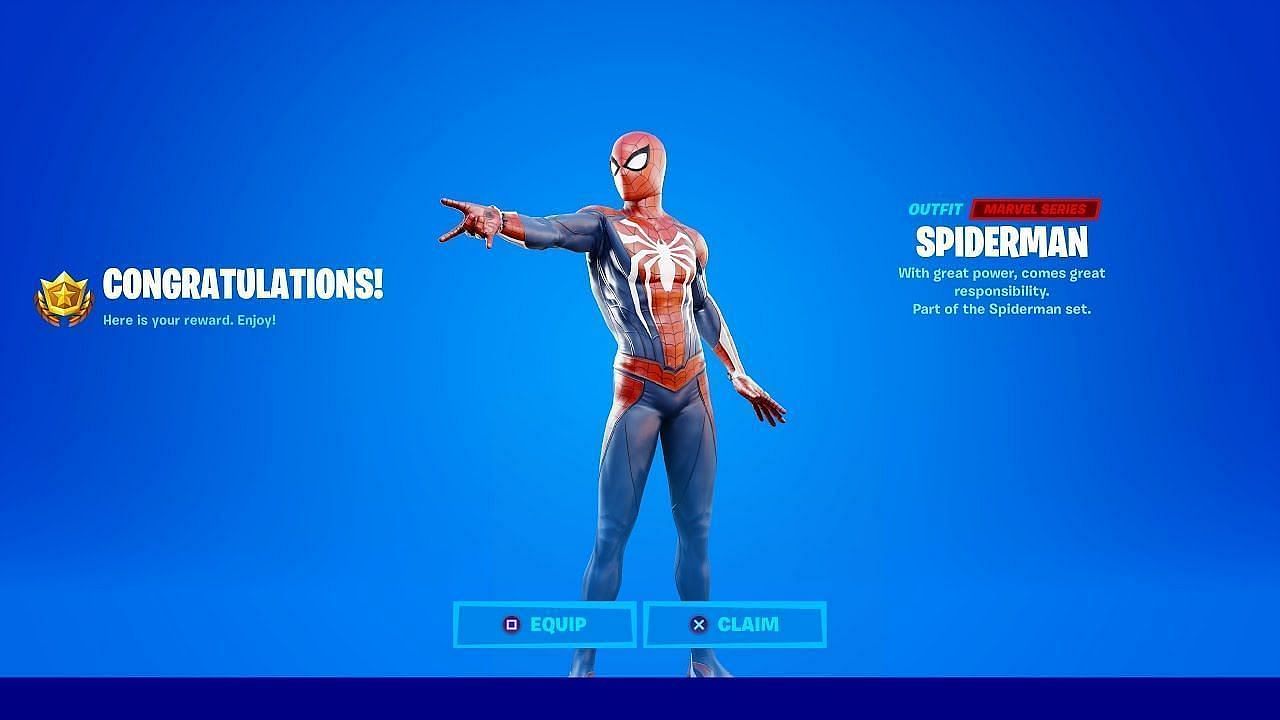 Spider-Man has been confirmed for the next season based on a recent leak. (Image via Epic Games)