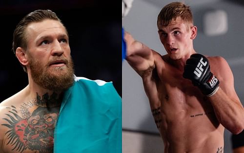 Conor McGregor sends a message to Ian Garry [Right image credit: @iangarry via Instagram]