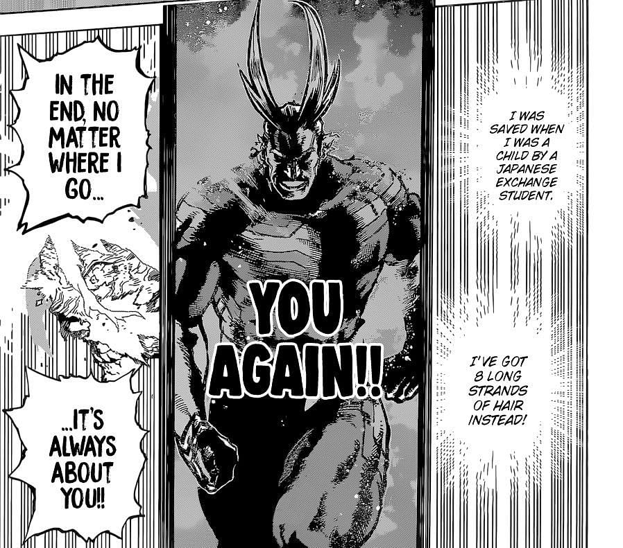 AFO sees All Might in Star (image credit: Viz)