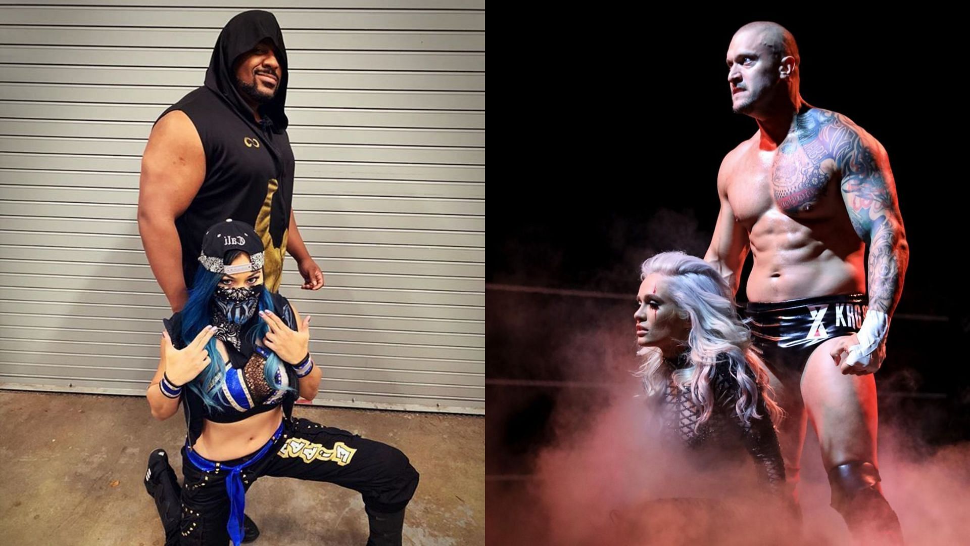 Keith Lee &amp; Mia Yim and Scarlett Bordeaux &amp; Karrion Kross