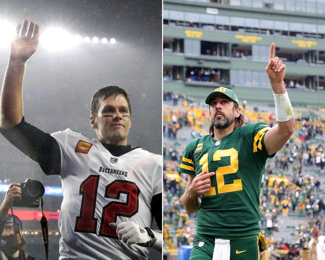 Tom Brady and Aaron Rodgers remain in the hunt for the NFL MVP award
