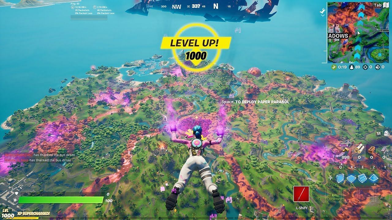 First and Last Time Reaching Max Level (1,001) : r/FortNiteBR
