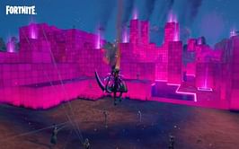 Fortnite's Zero Point is lying under Cube Town and ready to explode