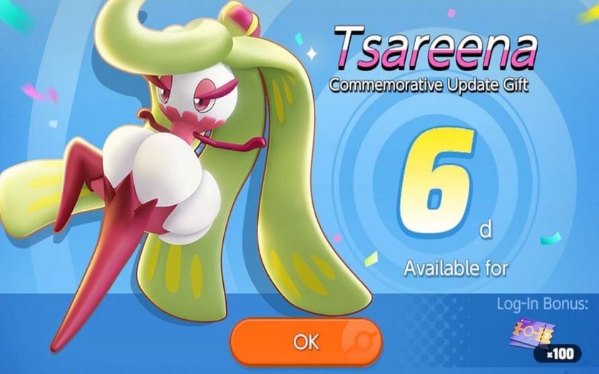 Is Tsareena coming to Pokemon Unite?