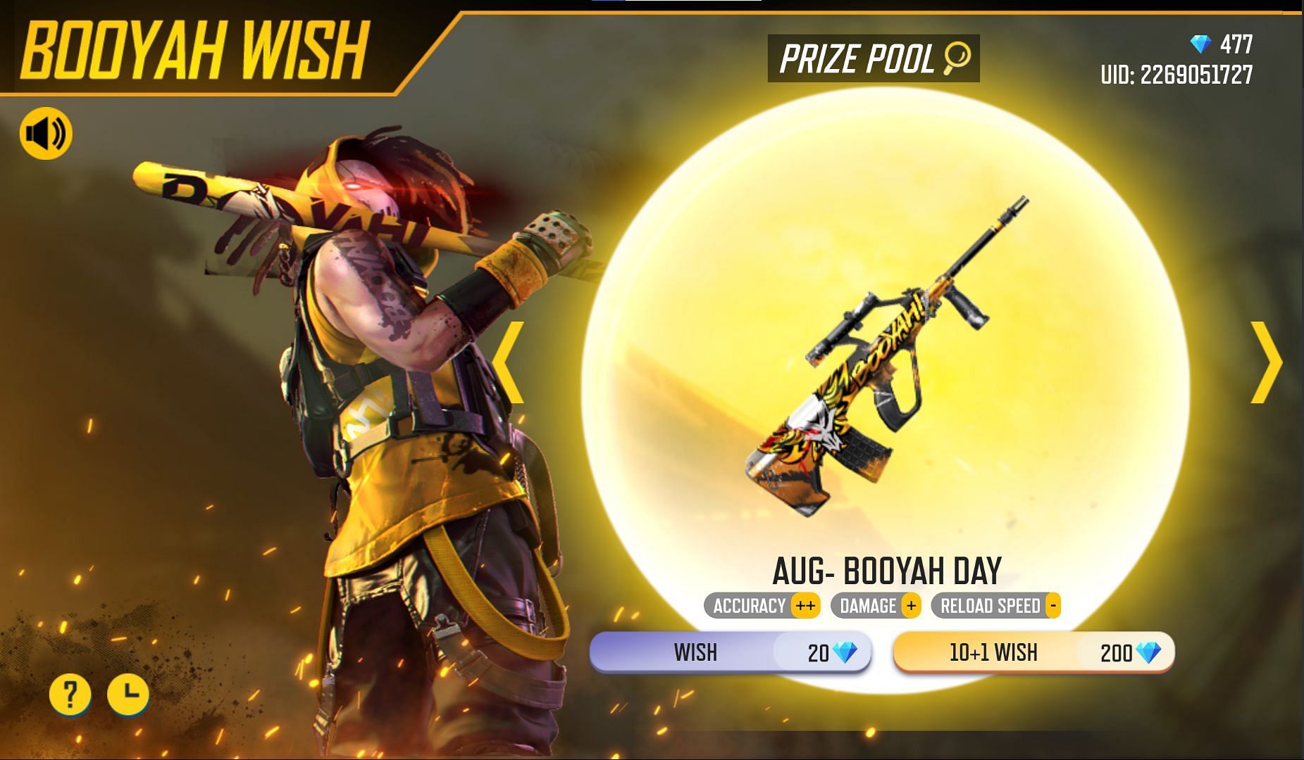 Make the preferred number of wishes (Image via Free Fire)