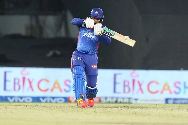 Shimron Hetmyer batting for Delhi Capitals. Pic: Getty Images