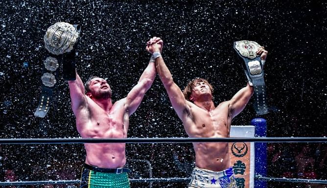 Who is Kenny Omega's former Golden Lovers tag team partner Kota Ibushi?