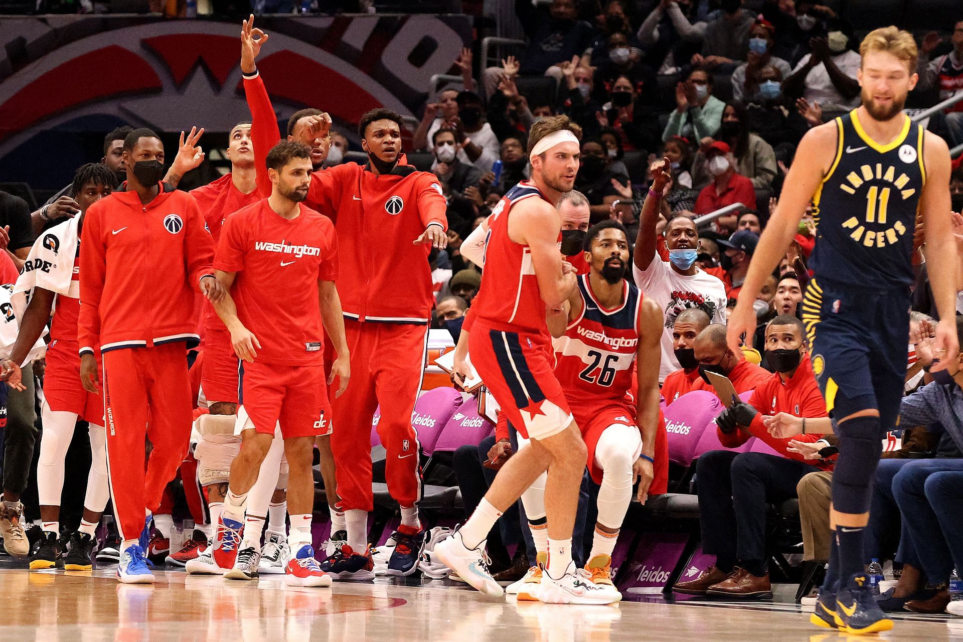 Indiana Pacers v Washington Wizards