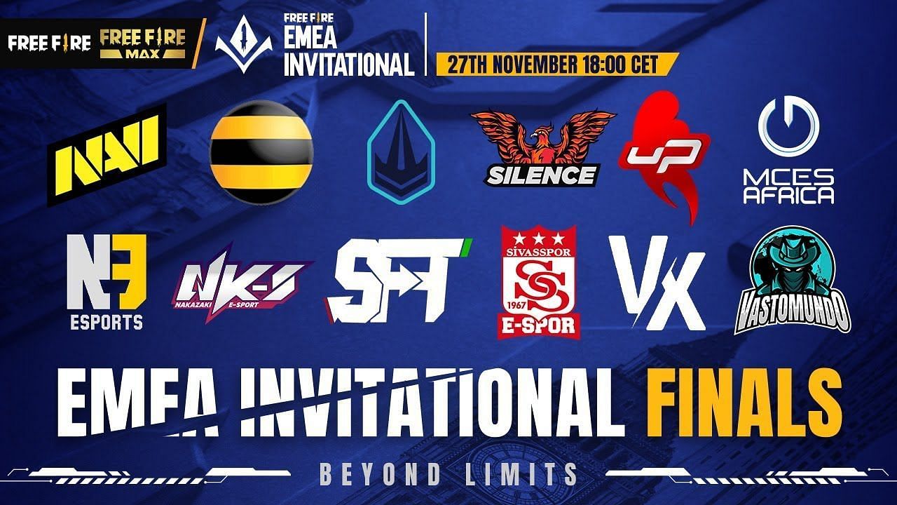 Free Fire EMEA Invitational 2021 Finals( image via Garena)
