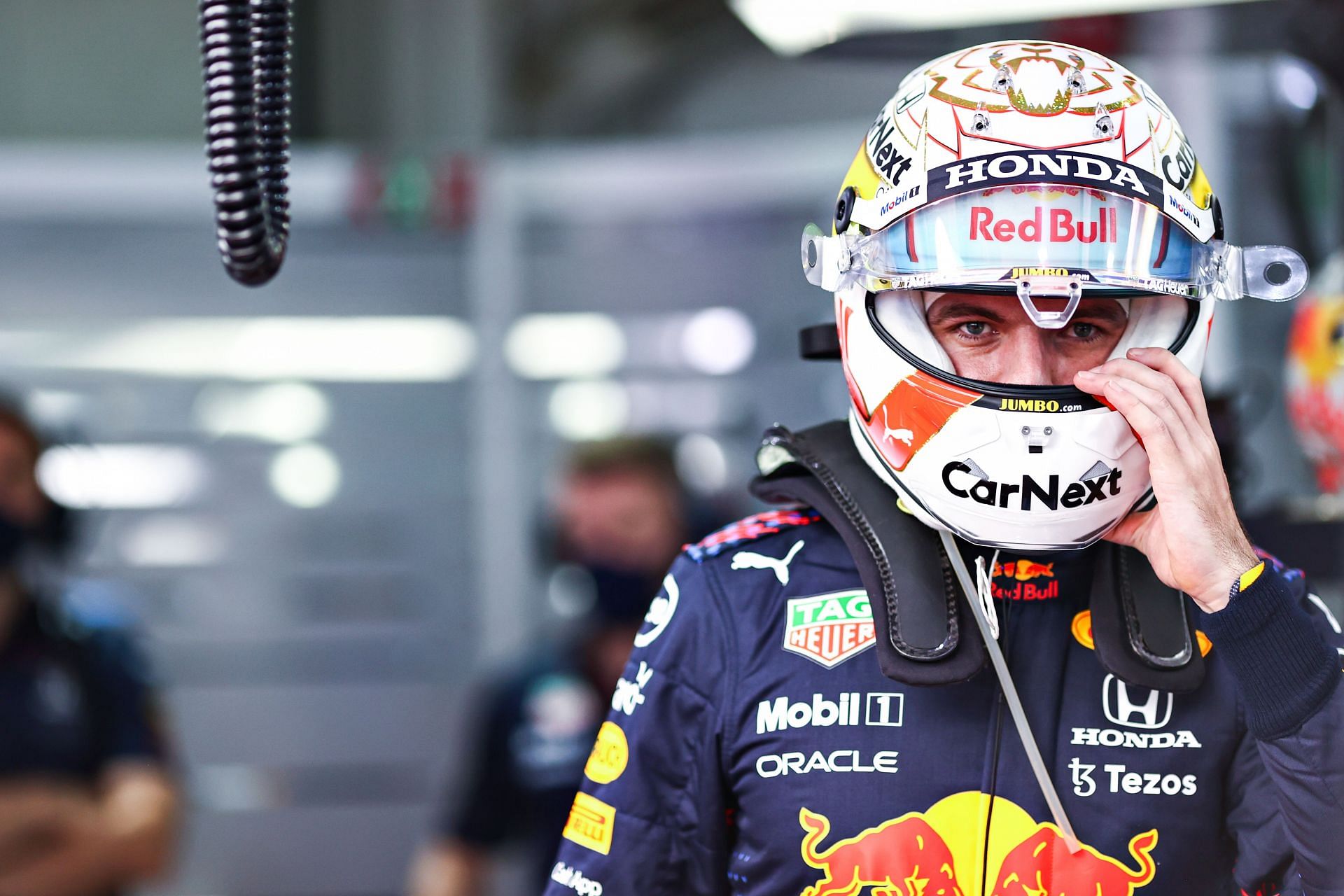 F1 Grand Prix of Qatar - Max Verstappen focuses on the task ahead.