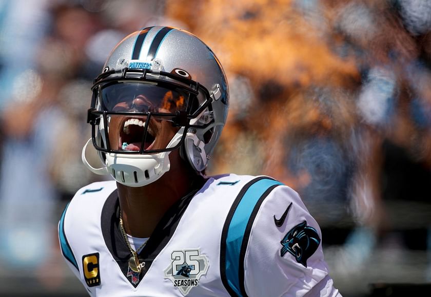 What number will Newton wear with the Carolina Panthers?