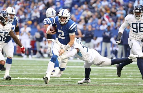 Indianapolis Colts QB Carson Wentz vs. Tennessee Titans