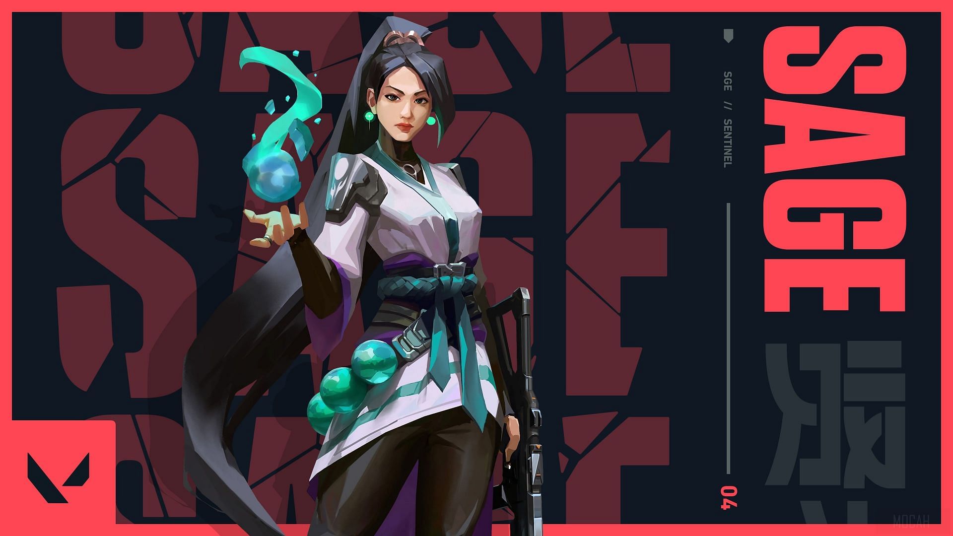 Sage is a Chinese Valorant agent (Image via Riot Games)