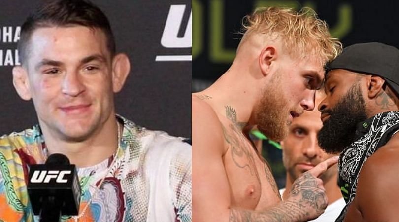 Dustin Poirier says the matchup between Tyron Woodley and Jake Paul wasn&#039;t fixed