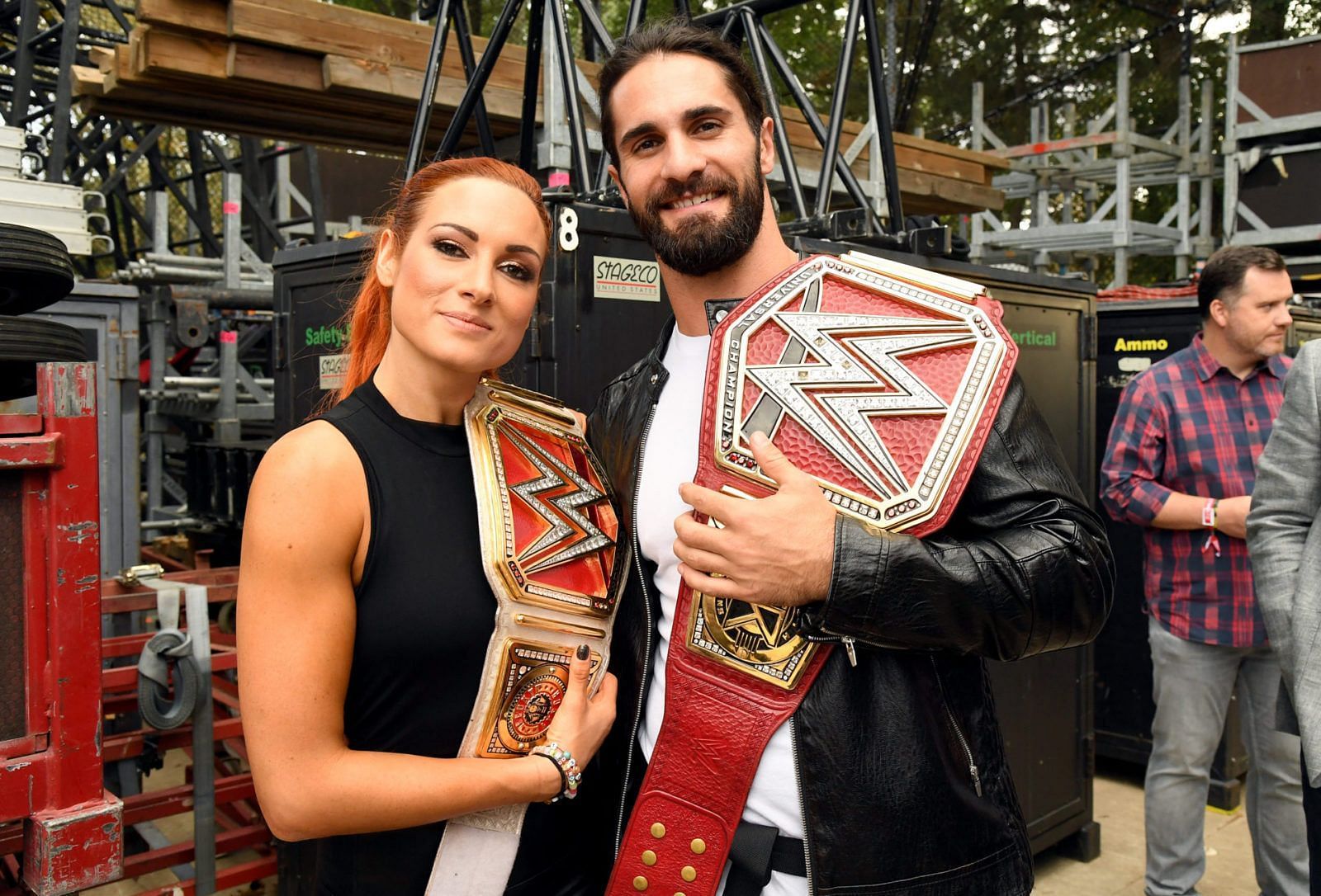 BECKY LYNCH & SETH ROLLINS - BT SPORT 