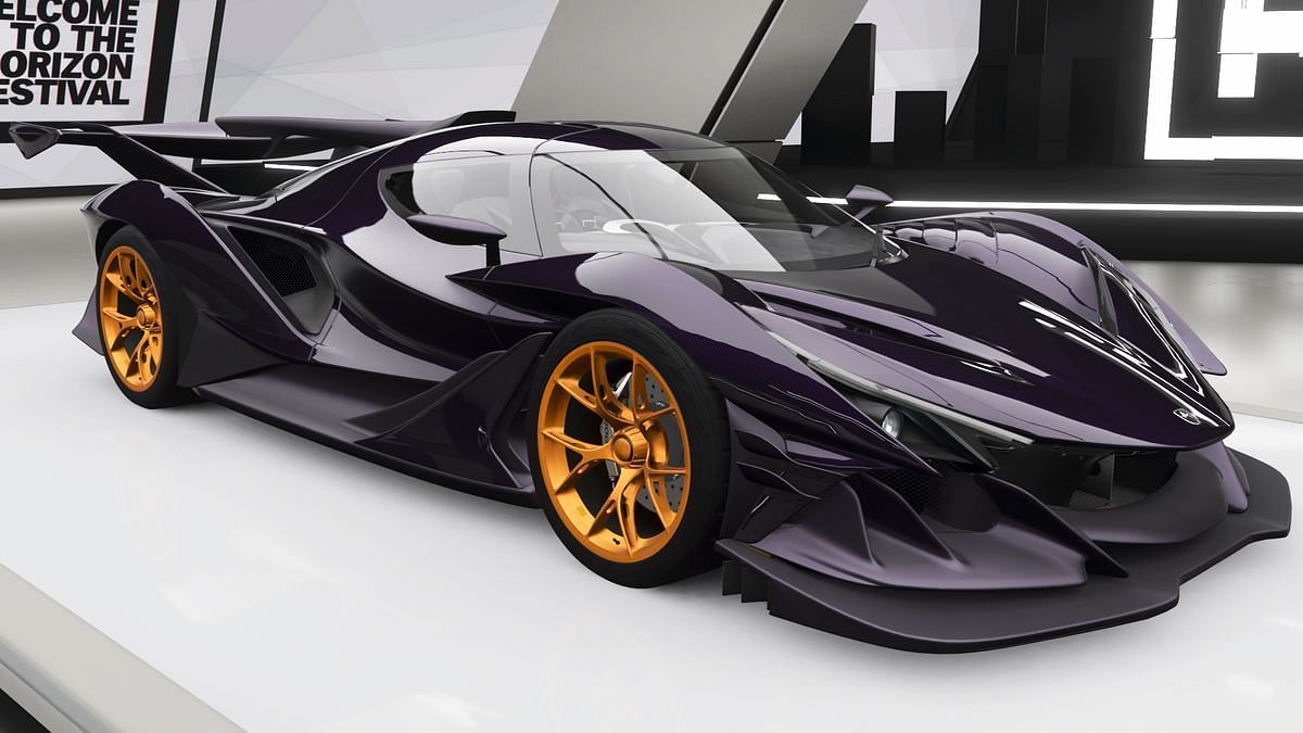 Apollo Intensa Emozione has great potential even with its small size (Screengrab from Forza Horizon 5)