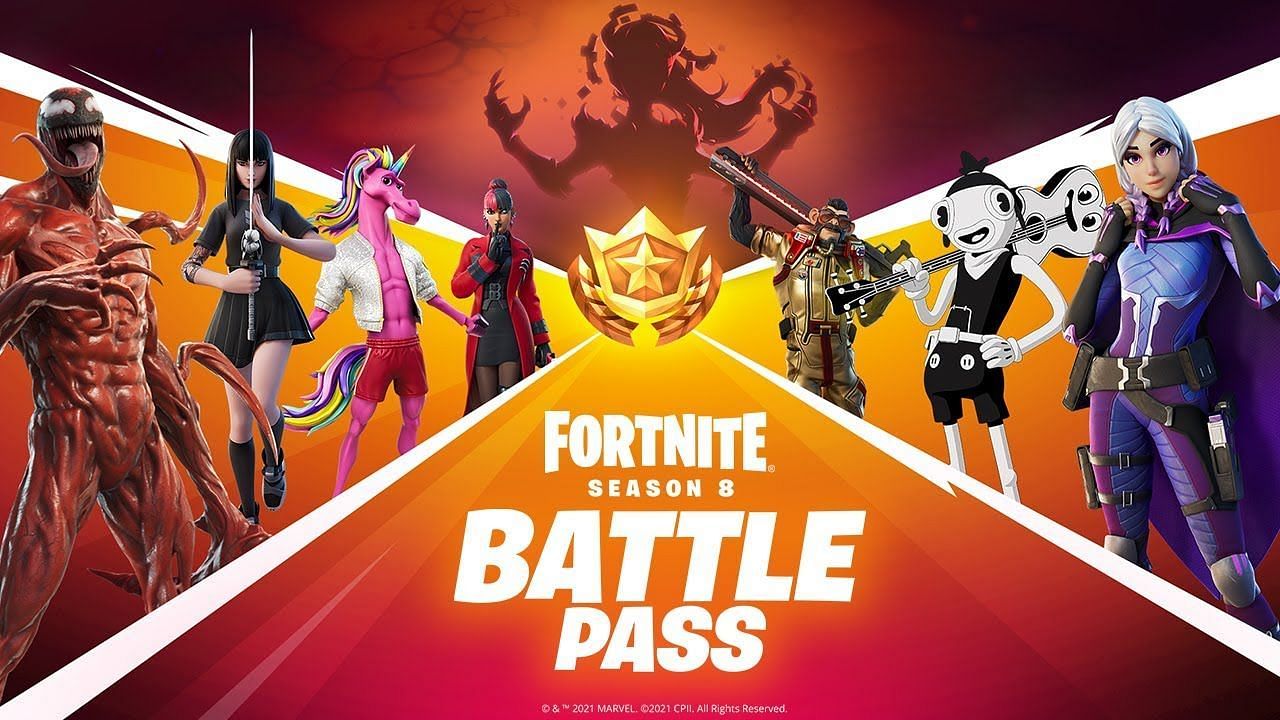 Fortnite Chapter 2 Season 8 Battle Pass (Image via Epic Games)