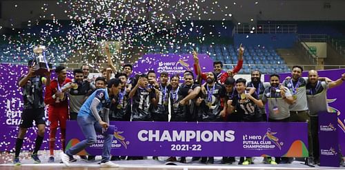 Delhi FC won the inaugural Hero Futsal Club Championship (Pic source: I-League.org)