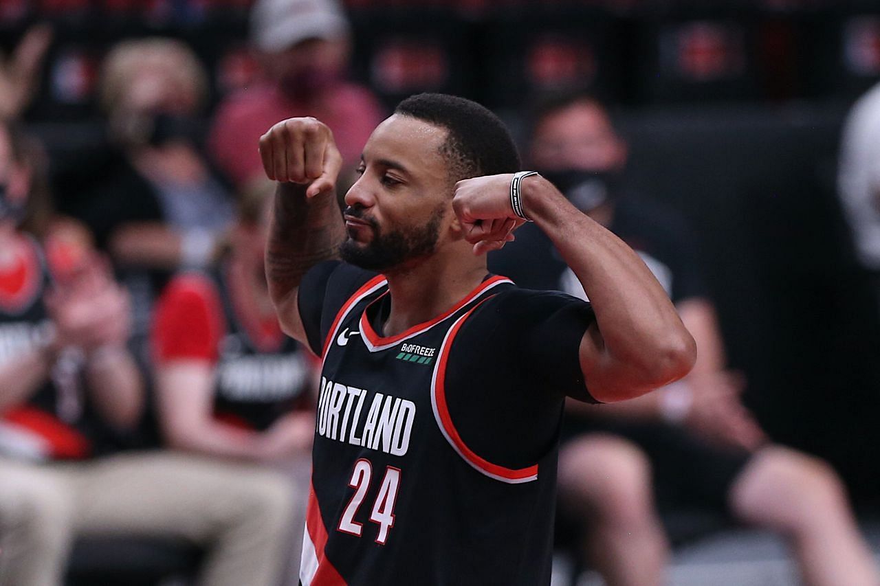 Norman Powell with the Portland Trail Blazers [Source: The Oregonian]