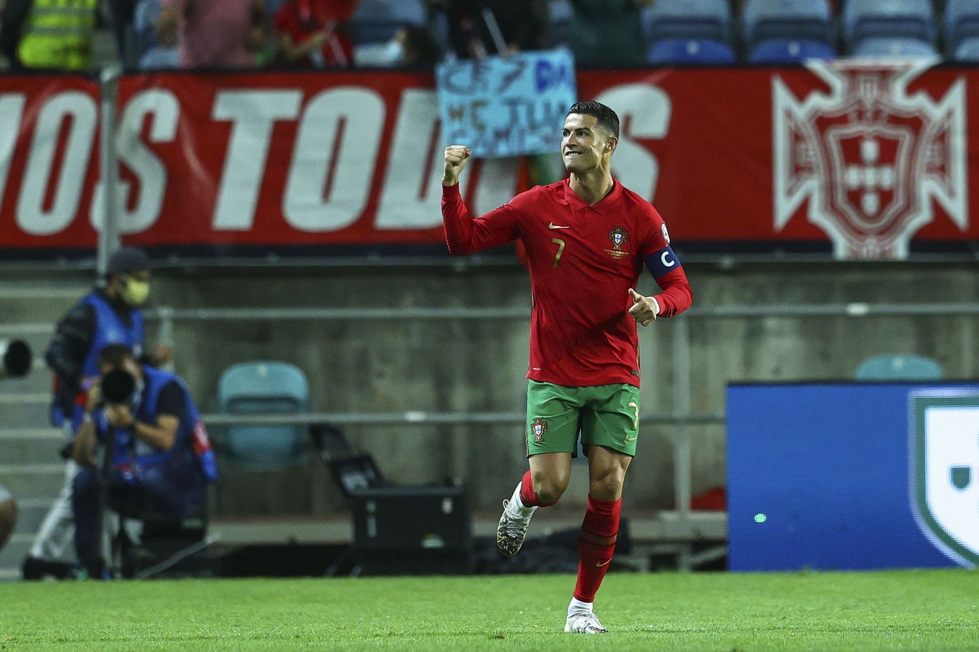 Portugal captain Cristiano Ronaldo. (Photo by Carlos Rodrigues/Getty Images)
