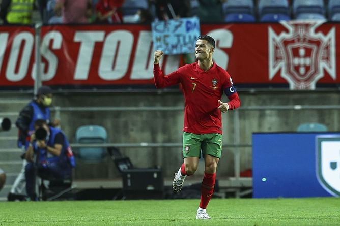 Is Cristiano Ronaldo playing for Portugal against Serbia tonight?