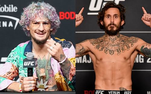 Sean O'Malley (left); Marlon Vera (right)