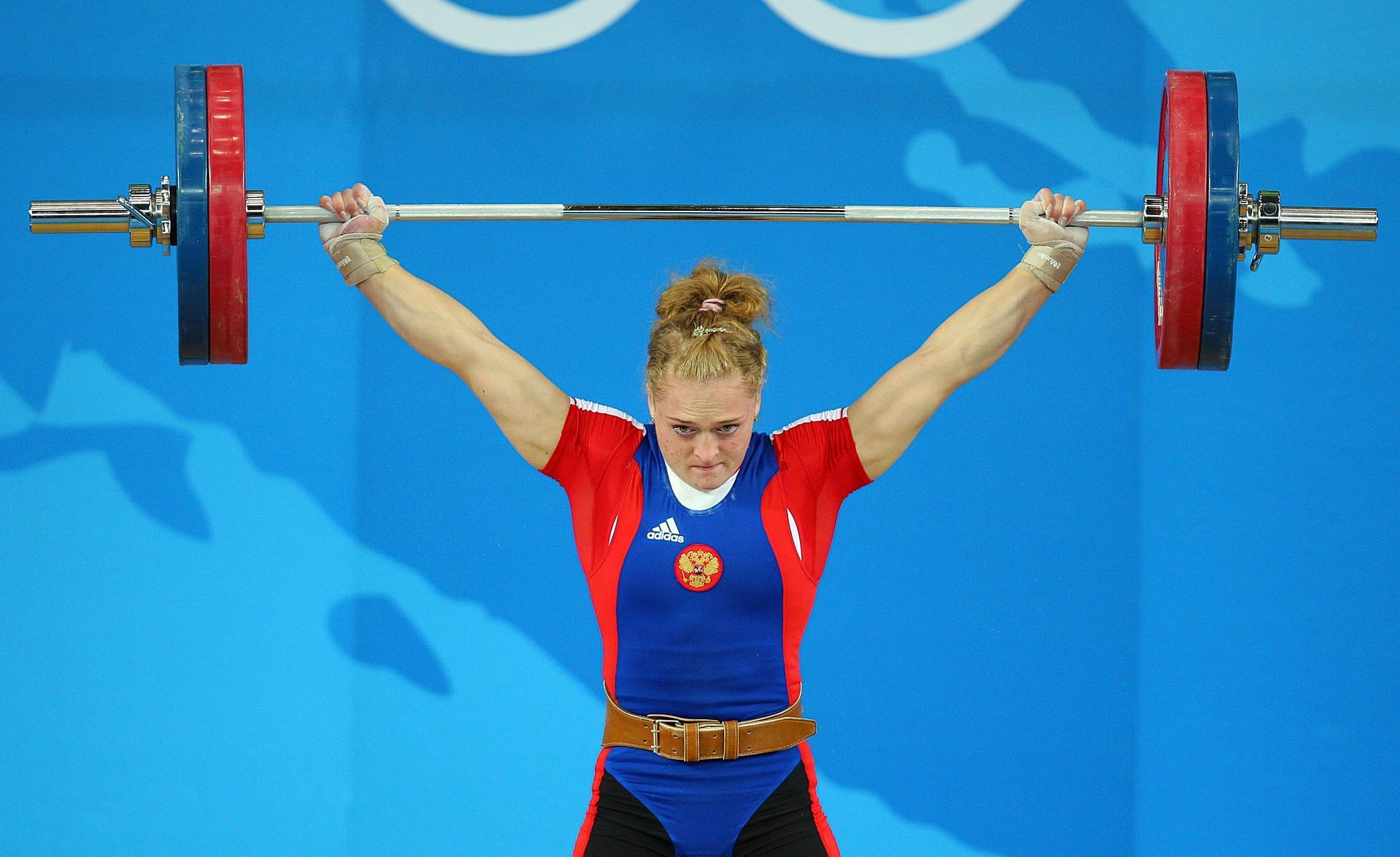 Oxana Slivenko won gold at the Beijing Olympics.