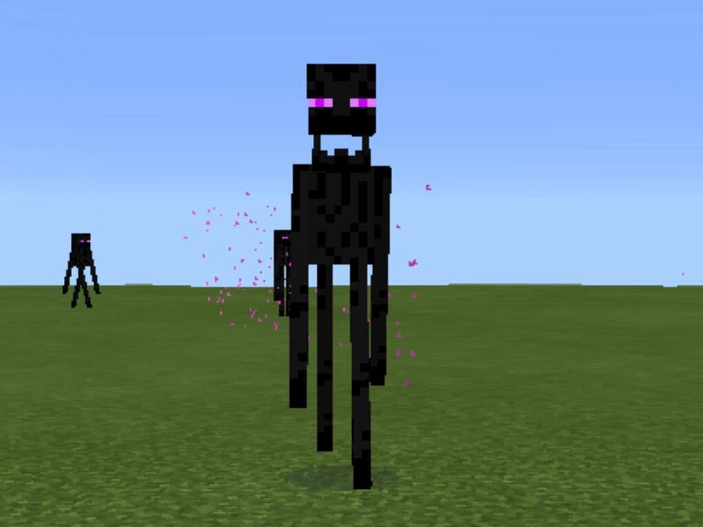 An Enderman (Image via Minecraft)