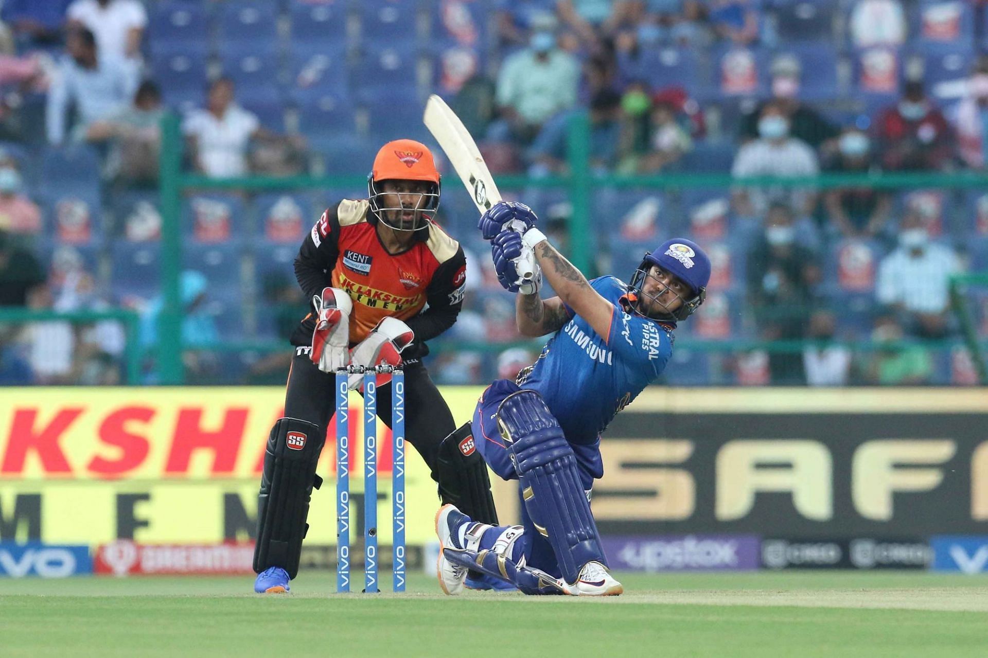 Ishan Kishan has the ability and power to blaze away in the Powerplay, leaving the bowlers searching for answers (Picture Credits: Deepak Malik/Sportzpics/IPL).