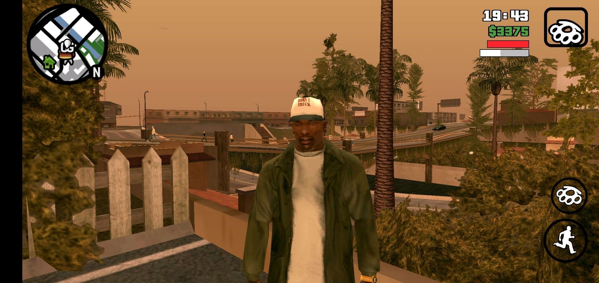 GTA San Andreas plays well on Android devices, for example (Image via Rockstar Games)