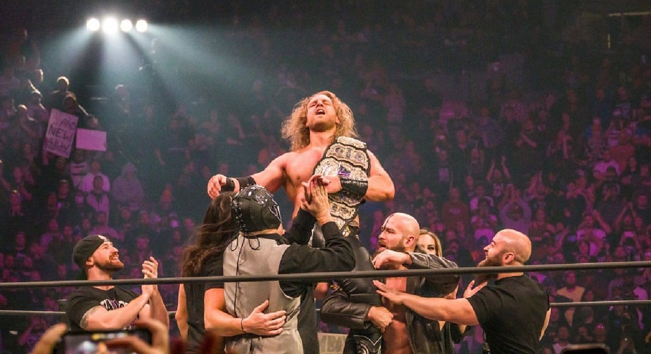 Hangman Page captured the AEW World Championship at Full Gear by beating Kenny Omega