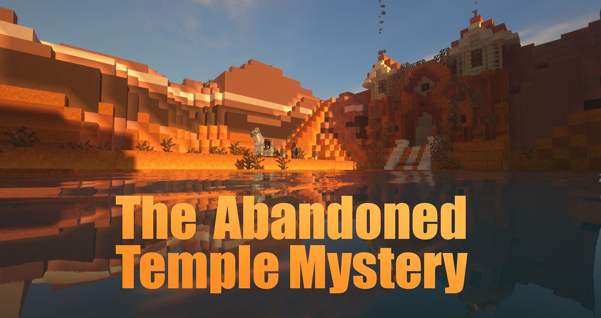 The Abandoned Temple Mystery map (Image via Minecraft)