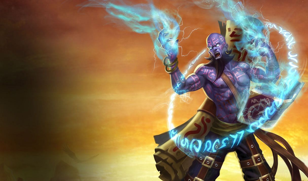 Splash art for Champion Ryze as seen in the League of Legends video game. (Image via Riot Games)