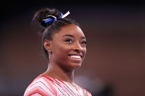 Simone Biles at the Tokyo Olympics